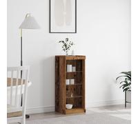 Vidaxl Buffet Avec Lumières Led Bois Ancien 41x37x100 Cm