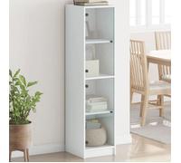 vidaXL Buffet avec Portes en Verre, Armoire Latérale avec Rangement, Meuble de Salon Salle de Séjour Maison Intérieur, 836434