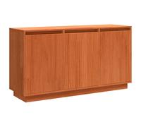 vidaXL Buffet brun 111 x 34 x 60 cm Pin massif