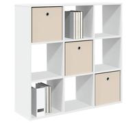 vidaXL Buffet avec tiroir Blanc 102 x 31 x 99,5 cm, Salon, Design Moderne, Meuble Durable, Rangement Ample pour Espaces Confortables et Fonctionnels