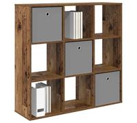 vidaXL Buffet avec tiroir Bois Ancien 102 x 31 x 99,5 cm, Salon, Design Moderne, Meuble Durable, Rangement Ample pour Espaces Confortables et Fonctionnels