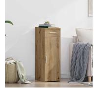 Buffet en chêne massif - vidaXL - 1 porte, 1 tiroir - 30x93,4x93,4 cm - Finition huilée