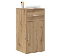 vidaXL Buffet avec tiroir Chêne Artisanal 38 x 34 x 75 cm, Buffet rectangulaire Moderne, Rangement Chic pour Un Espace de Vie organisé et Pratique