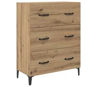 Vidaxl Buffet Avec Tiroir Chêne Artisanal 69,5 X 34 X 90 Cm