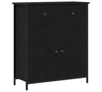 Buffet en chêne noir - vidaXL - 2 portes et tiroirs - Moderne - Finition mate