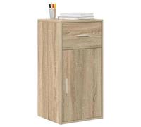 vidaXL Buffet avec tiroir Chêne Sonoma 38 x 34 x 75 cm
