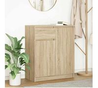 vidaXL Buffet avec tiroir en chêne Sonoma, bois d'ingénierie 71 x 35 x 84 cm
