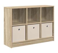 vidaXL Buffet avec tiroir Chêne Sonoma 88,5 x 27,5 x 63,5 cm