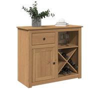 vidaXL Buffet Panama avec tiroir 93x40x80 cm Bois massif de pin - Rangement cuisine & salon