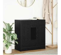 Vidaxl Buffet Avec Tiroirs Et Portes Chêne Noir 70,5x34x74,5 Cm Noir