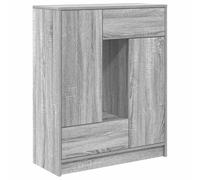 vidaXL Buffet avec tiroirs et Portes Sonoma Gris 73x31x90 cm, Meuble de Rangement, Armoire de Buffet, Meuble d'entrée, Meuble Buffet