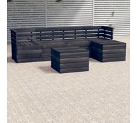 Vidaxl Buffet Avec Tiroirs Panama 93x40x80 Cm Bois Massif De Pin Marron