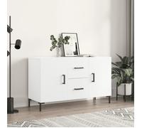 vidaXL Buffet blanc 100x36x60 cm bois d'ingénierie 828172