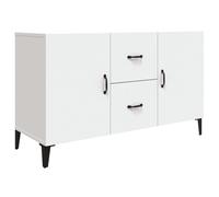 Vidaxl Buffet Blanc 100x36x60 Cm Bois D'ingénierie Blanc