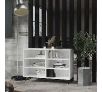 Vidaxl Buffet Blanc 103,5x35x70 Cm Bois D'ingénierie Blanc