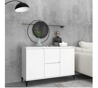 vidaXL Buffet blanc 104x35x70 cm bois d'ingénierie 806112