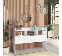 Vidaxl Buffet Blanc 105x30x70 Cm Bois D'ingénierie Blanc