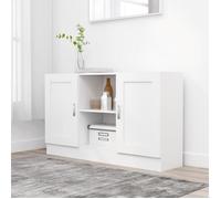 vidaXL Buffet Blanc 120x30,5x70 cm Aggloméré