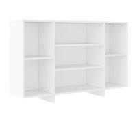 vidaXL Buffet blanc 120x30x75 cm bois d'ingénierie