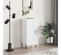 Vidaxl Buffet Blanc 34,5x34x90 Cm Bois D'ingénierie Multicolore