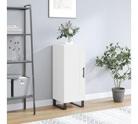 Vidaxl Buffet Blanc 34,5x34x90 Cm Bois D'ingénierie Multicolore