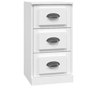 vidaXL Buffet Blanc 36x35,5x67,5 cm Bois d'ingénierie
