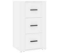 819420 vidaXL Buffet Blanc 40x33x70 cm Bois d'ingénierie