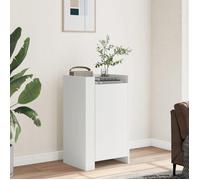 Buffet blanc 45x35x75 cm bois d ingénierie