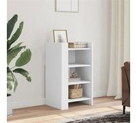vidaXL Buffet Bois d'ingénierie 45x35x75 cm Blanc