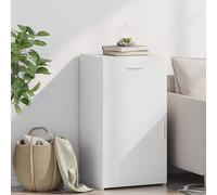 vidaXL Buffet blanc 50x42,5x93 cm bois d'ingénierie