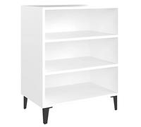 vidaXL Buffet Blanc 57x35x70 cm Bois d’ingénierie