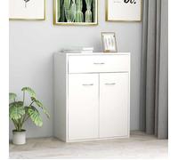 vidaXL Buffet Blanc 60 x 30 x 75 cm Aggloméré