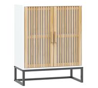 Buffet Meuble de Rangement Armoire de Salon Blanc Bois d'Ingénierie vidaXL