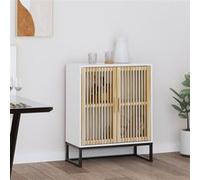 Buffet Meuble de Rangement Armoire de Salon Blanc Bois d'Ingénierie vidaXL