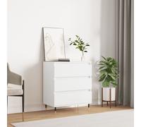 vidaXL Buffet Blanc 60x35x70 cm Bois d'ingénierie