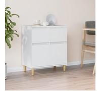 vidaXL Buffet Blanc 60x35x70 cm Bois d'ingénierie 819676
