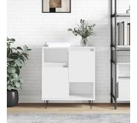 Vidaxl Buffet Blanc 60x35x70 Cm Bois D'ingénierie Blanc