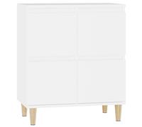 vidaXL Buffet Blanc 60x35x70 cm Bois d'ingénierie 821156