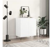 Vidaxl Buffet Blanc 60x35x70 Cm Bois D'ingénierie Blanc