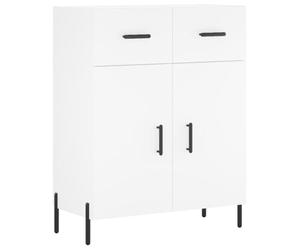 vidaXL Buffet Blanc 69,5x34x90 cm Bois d'ingénierie