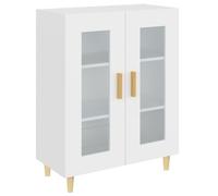 Vidaxl Buffet Blanc 69,5x34x90 Cm Bois D'ingénierie Multicolore