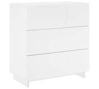 vidaXL Buffet Blanc 70 x 38 x 75 cm Bois d'ingénierie