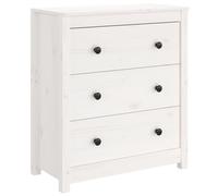 vidaXL Buffet Armoire de Rangement Organisateur de Maison Armoire de Salon Meuble de Salle de Séjour Intérieur Blanc 813735
