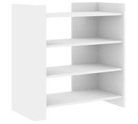Vidaxl Buffet Blanc 73,5x35x75 Cm Bois D’Ingénierie Multicolore