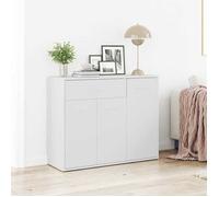 vidaXL Buffet 88 x 30 x 70 cm Aggloméré Blanc