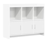 vidaXL Buffet Blanc 98,5 x 33 x 80 cm Bois d'ingénierie,