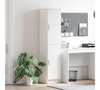 Vidaxl Buffet Blanc Bois D'ingénierie Modéré Buffet Rectangulaire Blanc