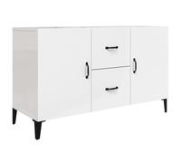 vidaXL Buffet Blanc brillant 100x36x60 cm Bois d'ingénierie 812525