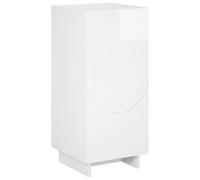 vidaXL Buffet Blanc Brillant 33,5 x 34,5 x 75 cm Bois d'ingénierie