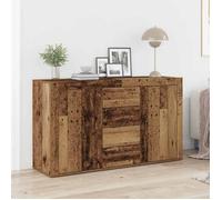 Buffet Bois ancien Bois massif récupéré 120 x 36 x 69 cm Buffet G